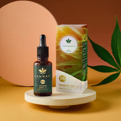 Cannavi by Nutrivi CBD+ Oil Full Spectrum 5%