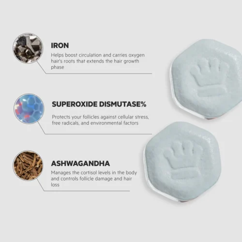 Revita SOD Tablets for hair growth support + stress relief 30 kaps. - obrazek 3