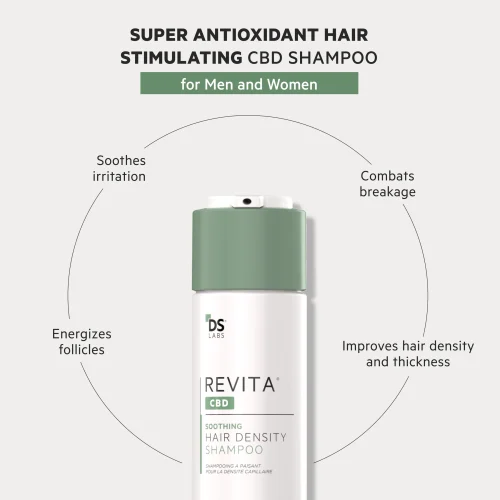REVITA® CBD Antioxidant Hair DENSITY Shampoo (205 ml) - obrazek 3