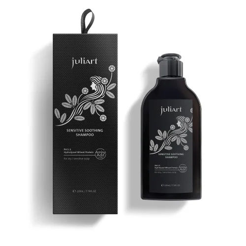 JuliArt Sensitive Soothing Shampoo 220 ml - obrazek 2