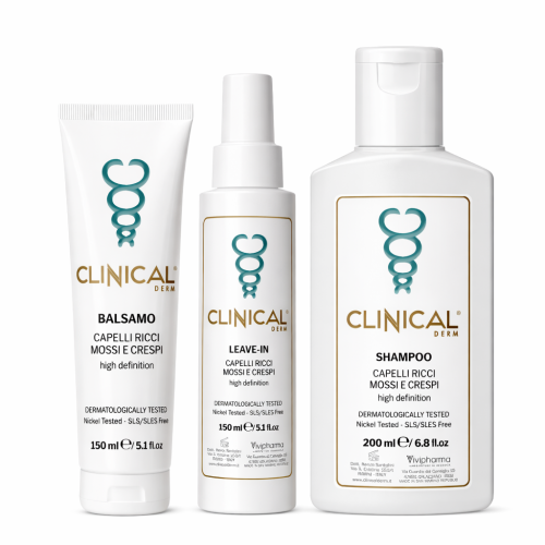 Vivipharma CLINICAL Szampon + Odżywka + Utrwalacz do włosów kręconych - obrazek 1
